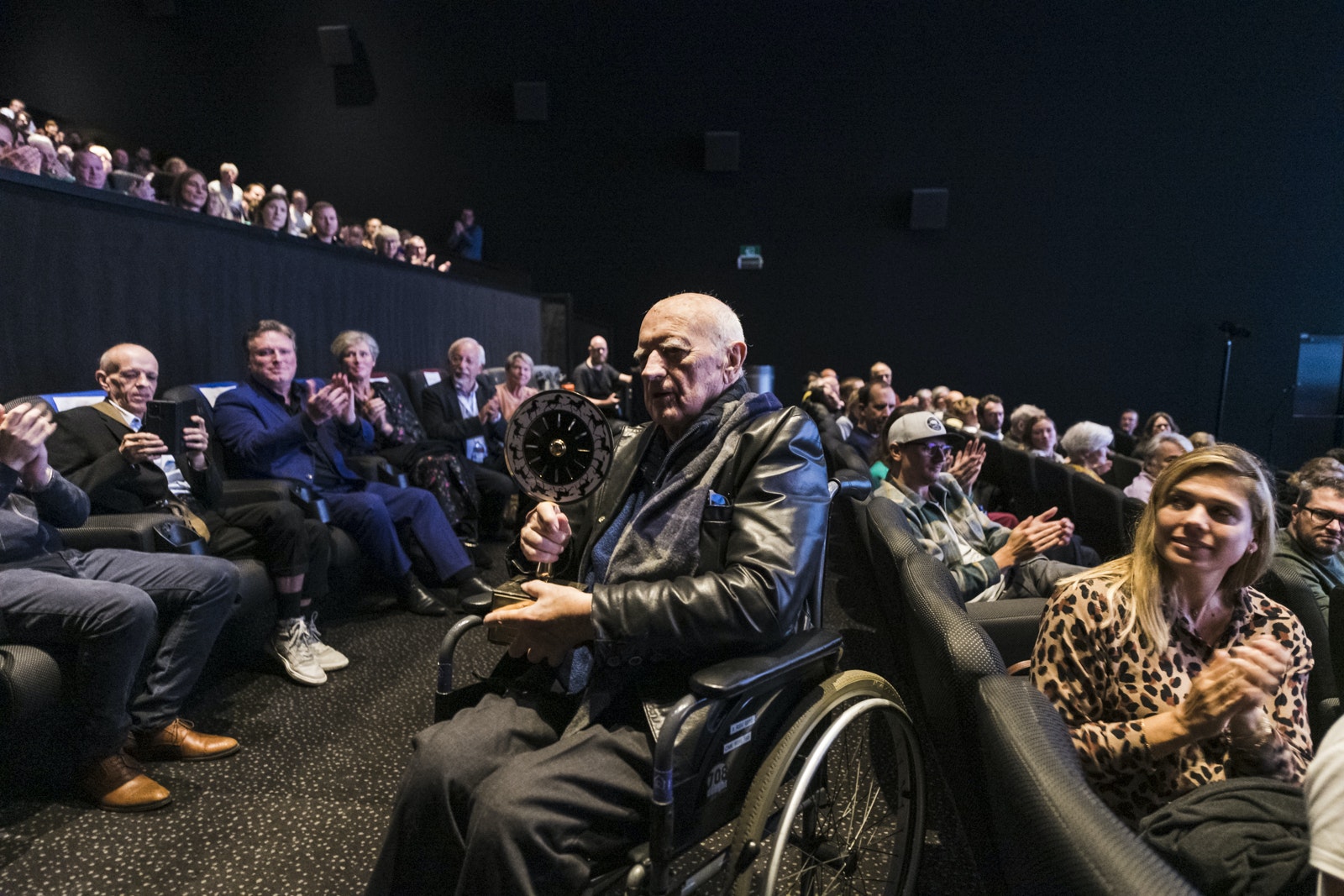 Raoul Servais reçoit le prix d'honneur Joseph Plateau au Film Fest Gent 2022
