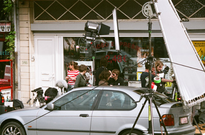 Tournage de Get Born de Nicole Palo