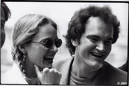 Uma Thurman et Quentin Tarantino